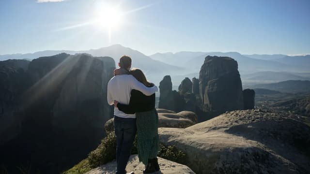 Himalaya sunrise couple romantic viewpoint — illustrating Nepal Honeymoon Treks 2026: Romantic Himalayan Trails for Couples