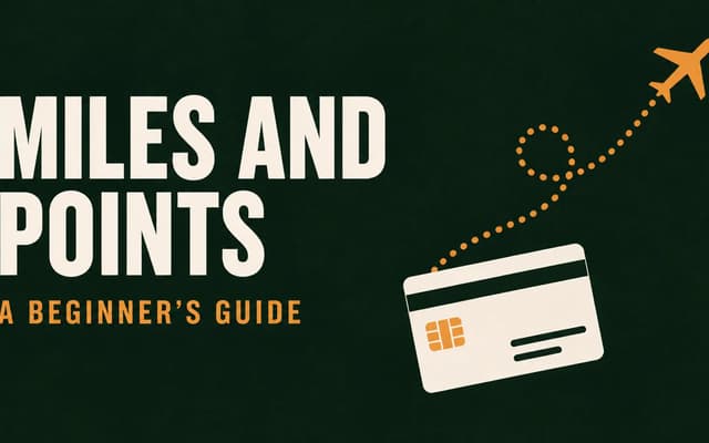 Illustration: miles and points, a beginner's guide