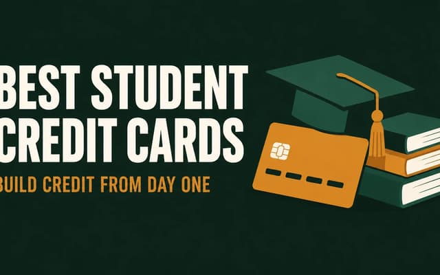 Illustration: best student credit cards, build credit from day one