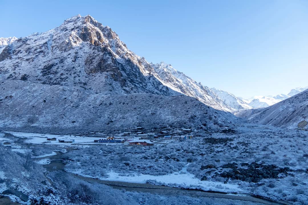 A valley in the Nepal Himalaya