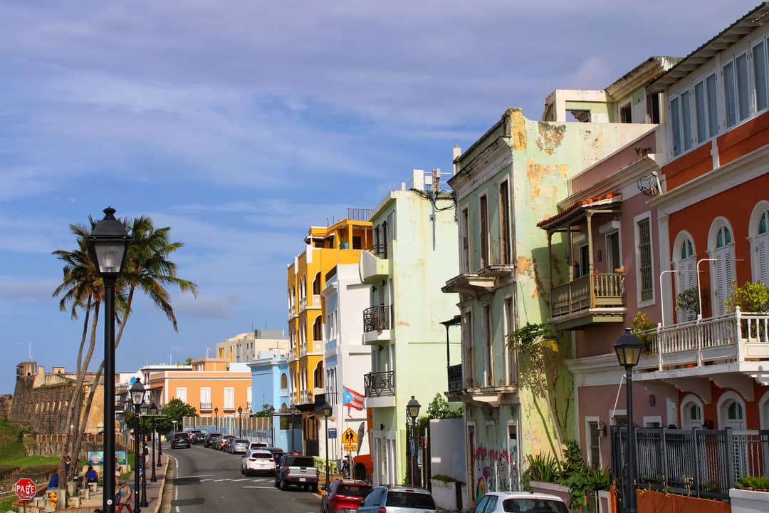 A street in Old San Juan, Puerto Rico