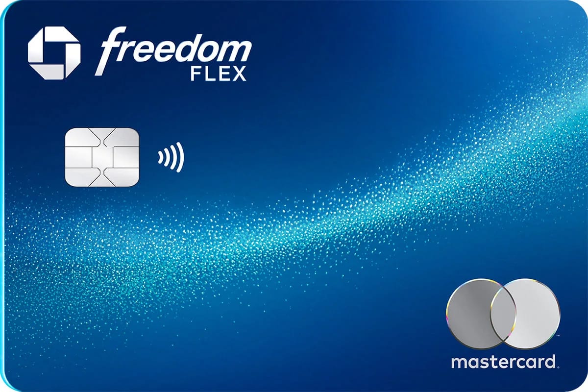 The Chase Freedom Flex card in its new deep blue design