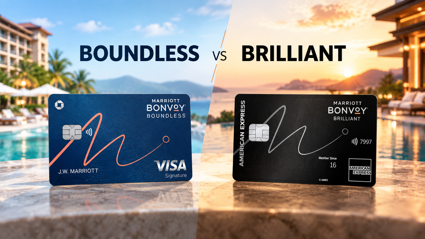 Illustration: Marriott Boundless vs Brilliant, what $555 more buys
