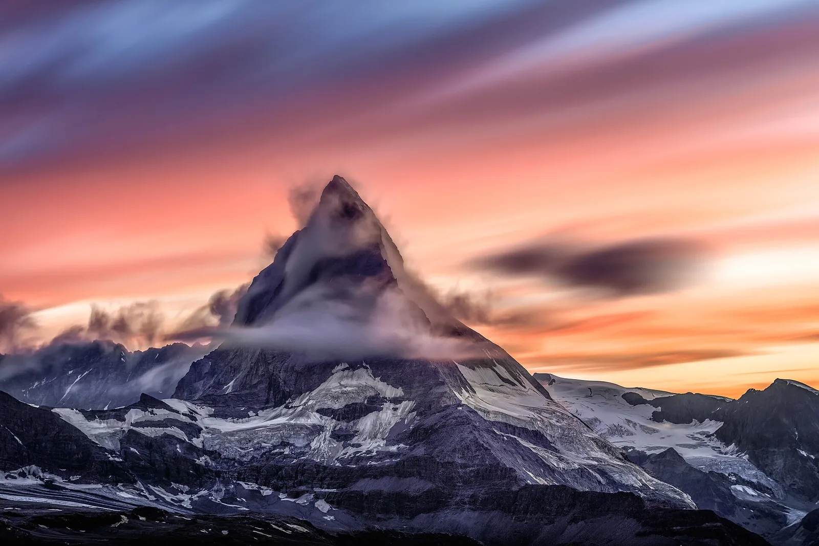 Matterhorn Alps mountain peak — illustrating The 15 Most Beautiful Mountains in the World in