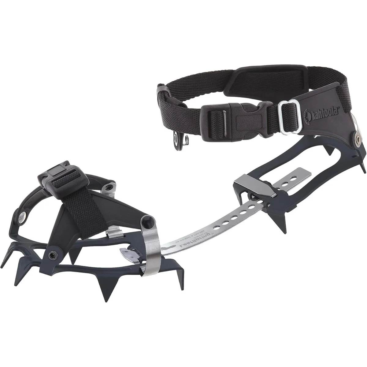 Kahtoola K10 Hiking Crampon — Ten points, flexible binding, fits an ordinary trekking boot