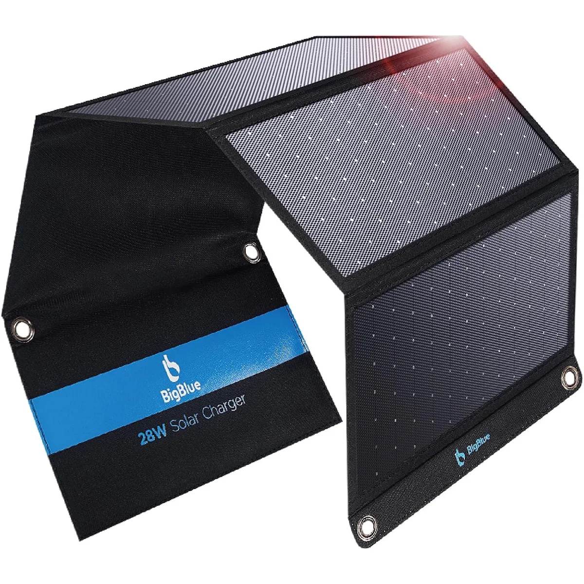 BigBlue 28W Solar Charger — For expedition camps where there is no lodge at all
