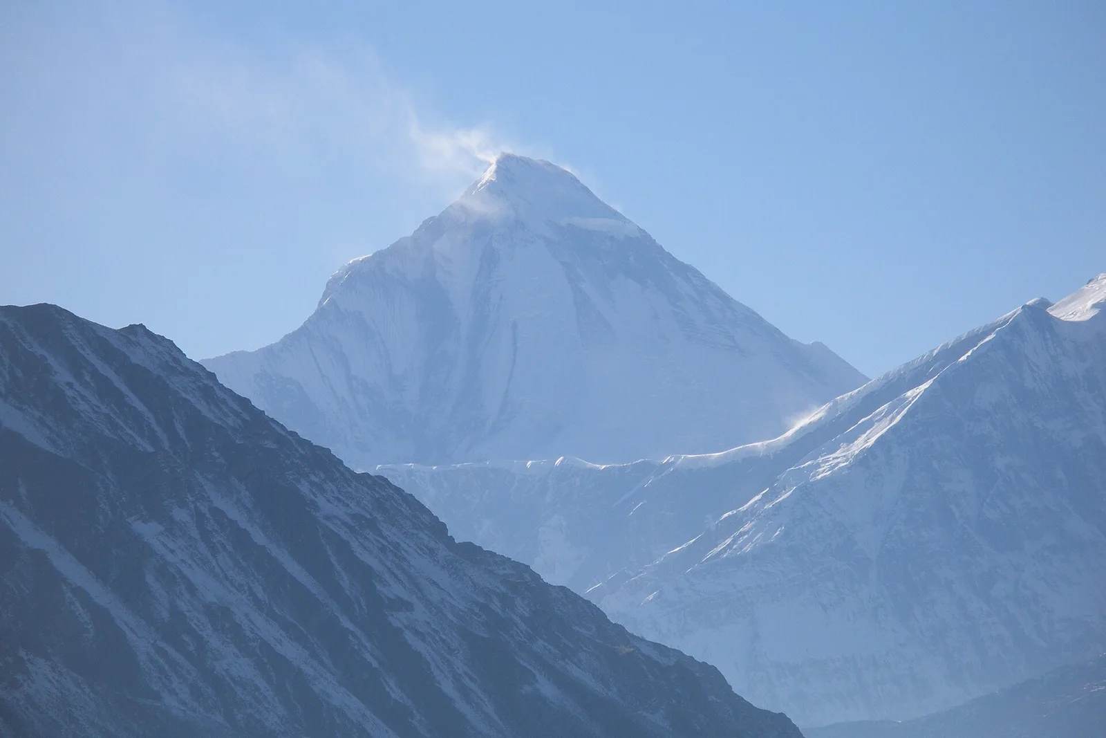 Dhaulagiri seen from the Khopra Danda ridge, Annapurna region, Nepal