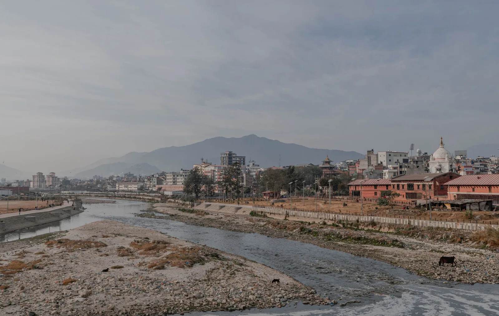 Kathmandu, the arrival point for trekkers flying from Seoul