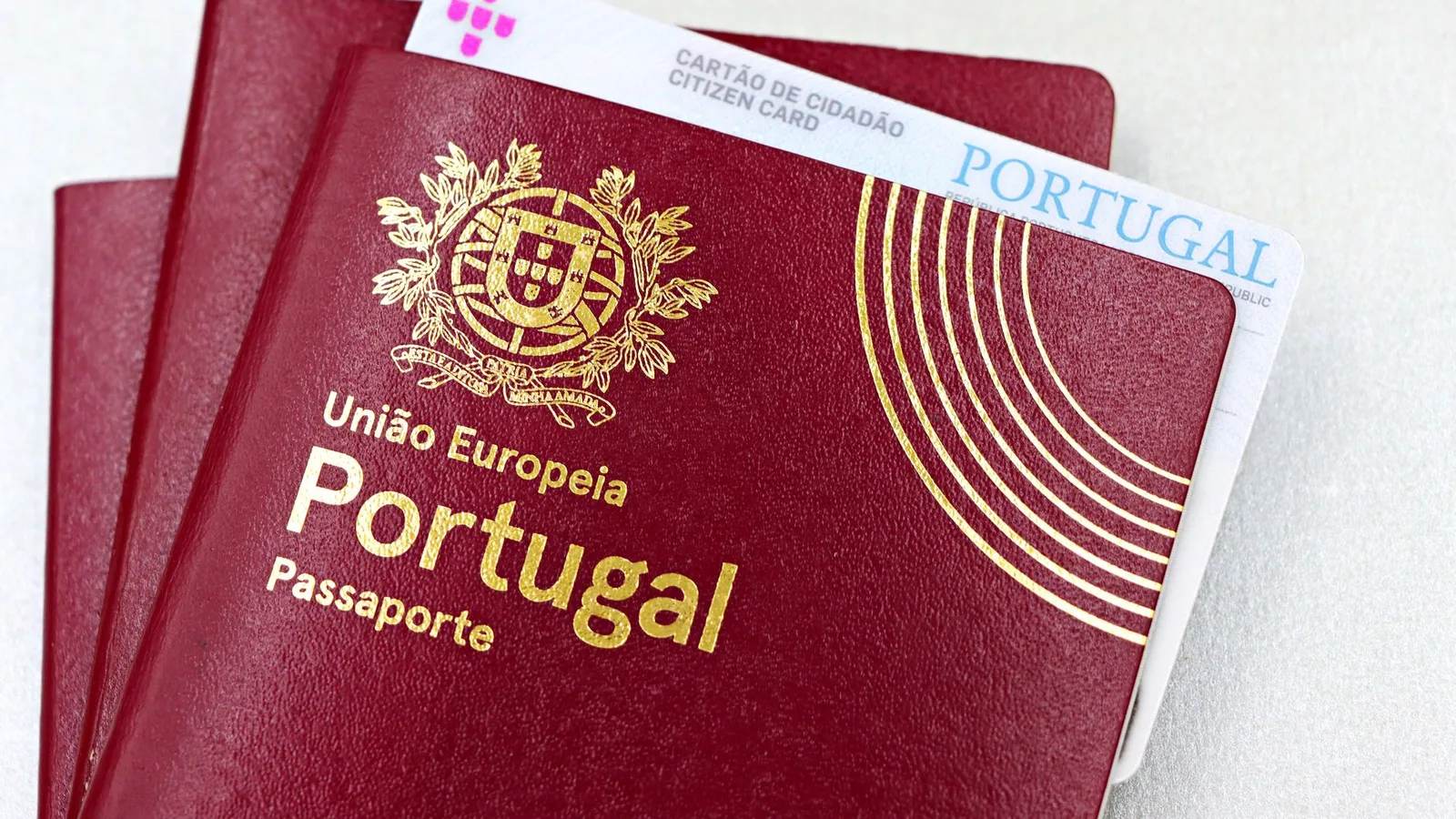 Two passports and an ID card