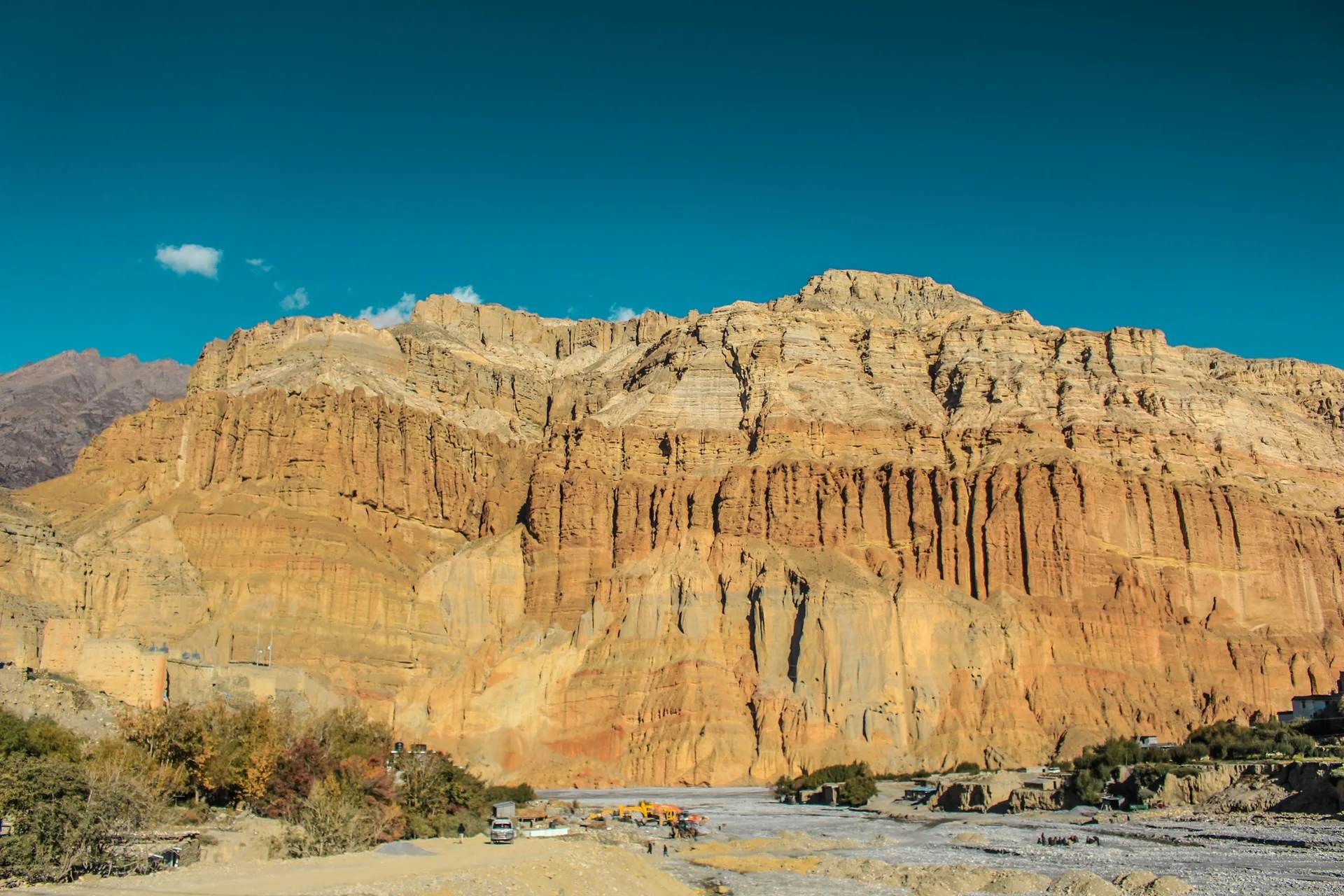 Arid rain-shadow landscape of Upper Mustang, Nepal