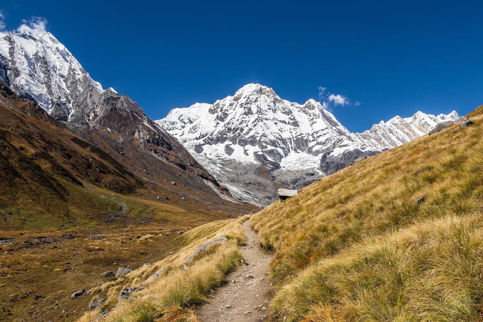 Dhaulagiri Base Camp beneath the world's seventh-highest peak, Myagdi, Nepal