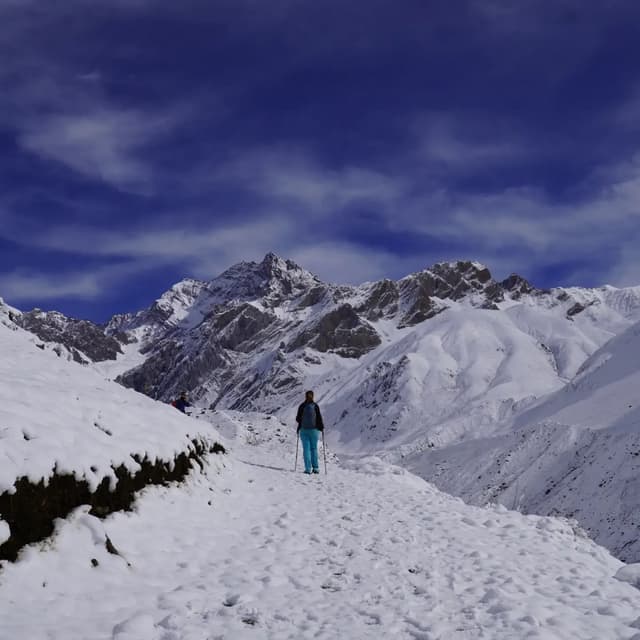 The northern wall of Manaslu