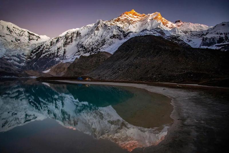 Myagdi District on the Ghalegaun Homestay Trek trek, Nepal