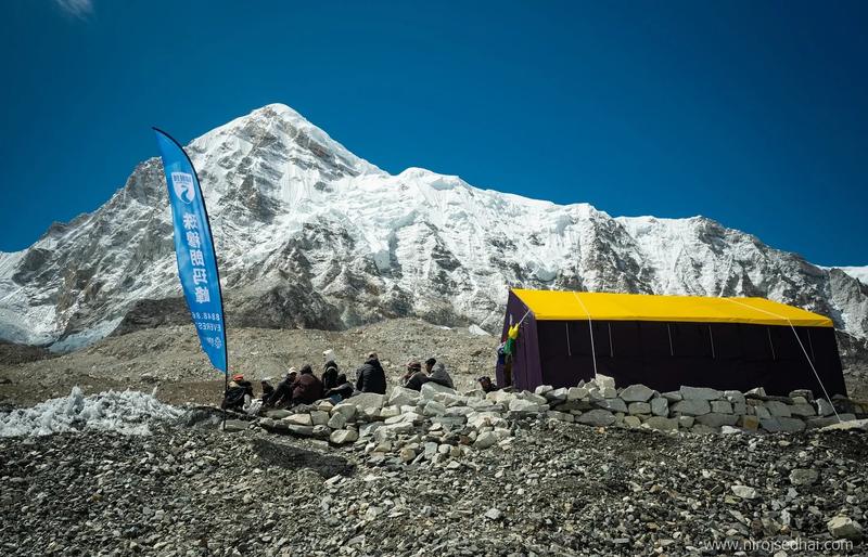 Mount Sagarmāthā सगरमाथा — the Everest region, Nepal