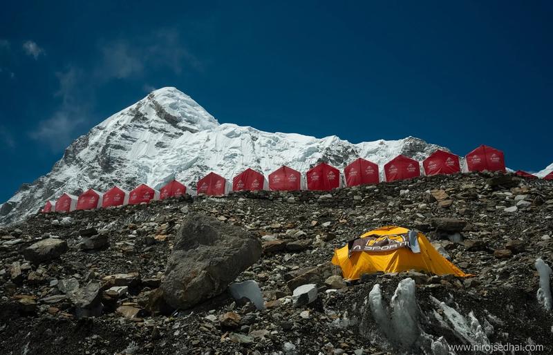 Mount Sagarmāthā सगरमाथा — the Everest region, Nepal