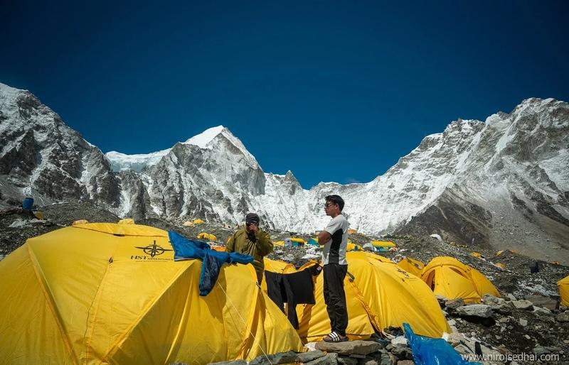 Mount Sagarmāthā सगरमाथा — the Everest region, Nepal