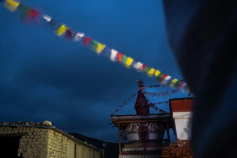 Upper — the Annapurna region, Nepal