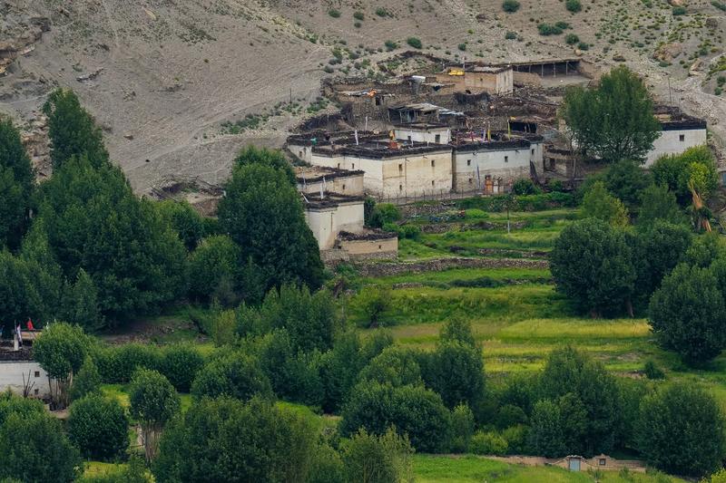 Upper — the Annapurna region, Nepal