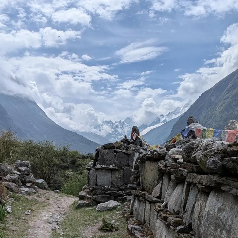 the Langtang valley — the Langtang valley, Nepal