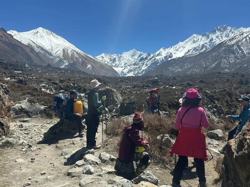 the Langtang valley — the Langtang valley, Nepal