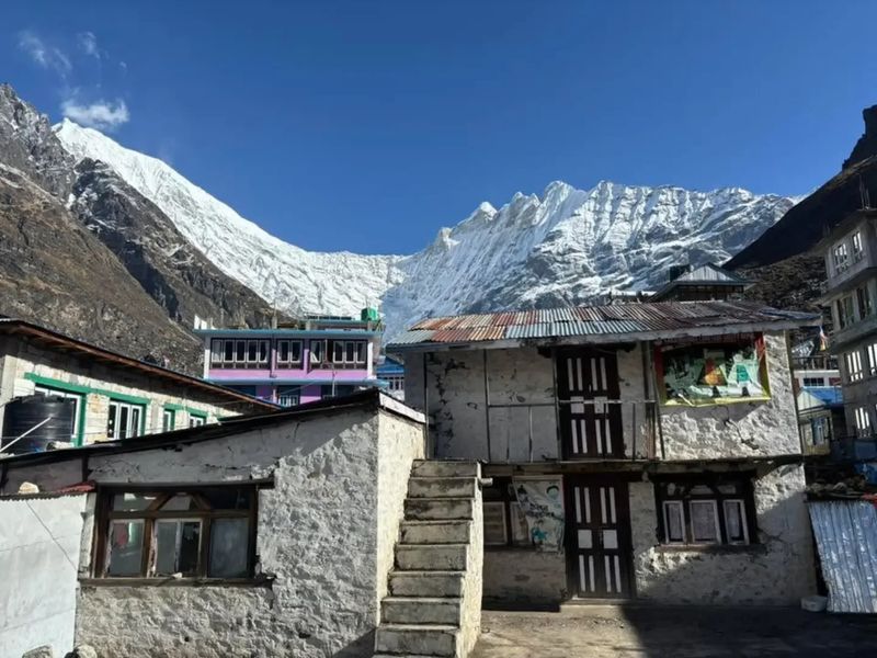 the Langtang valley — the Langtang valley, Nepal