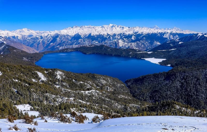 Remote Rara Lake in far-western Nepal